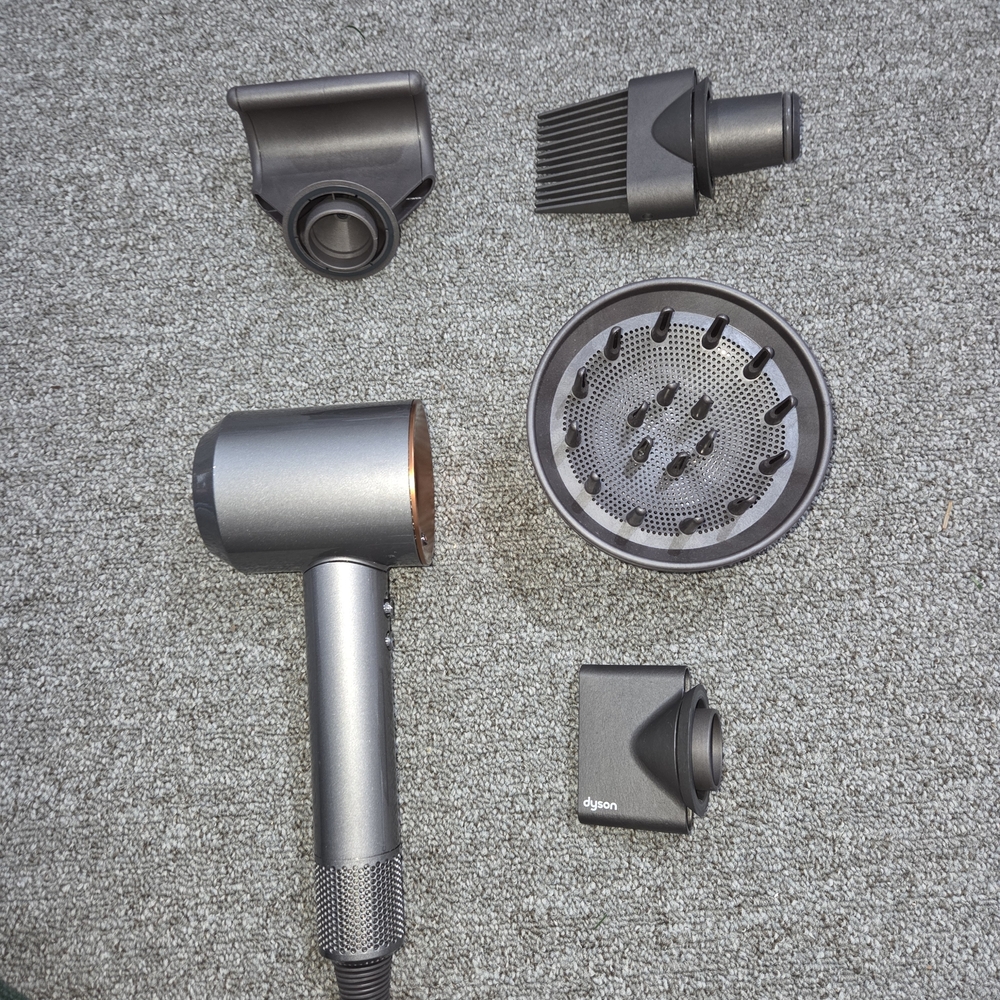 Dyson Supersonic Hair Dryer with Attachments - Gunmetal